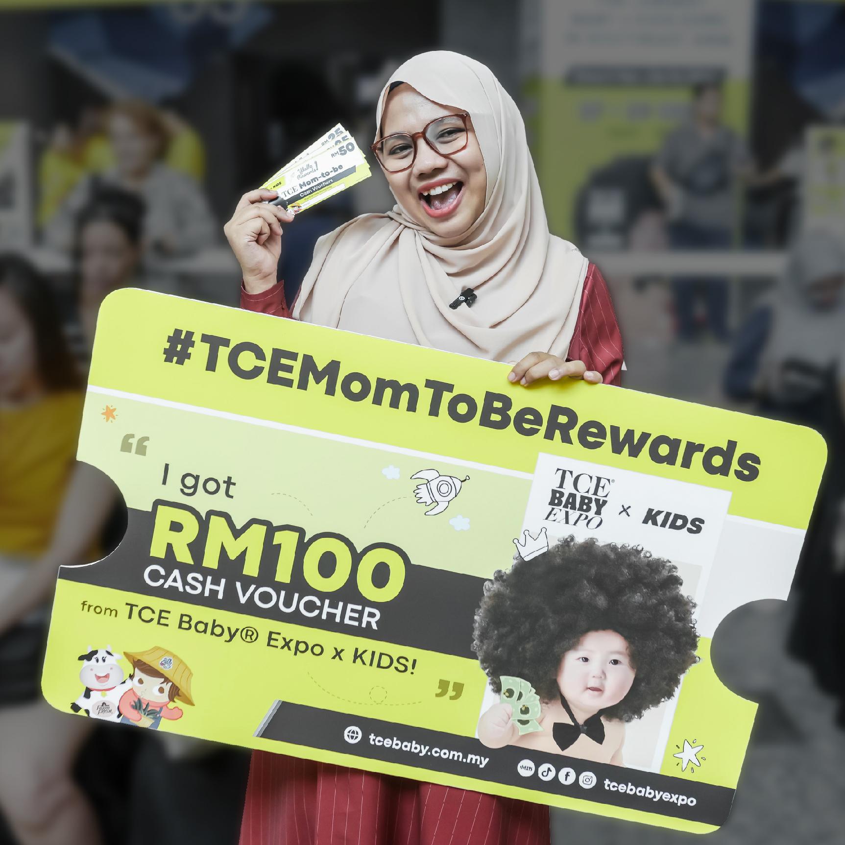 RM100 TCE Mom-to-be Cash Vouchers