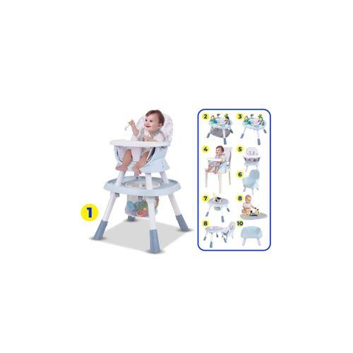 Grow360 10in1 Multifunction High Chair & Activity Center (6 Months to 25kg)
