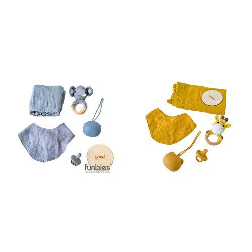 Safari Baby Pacifier Gift Set