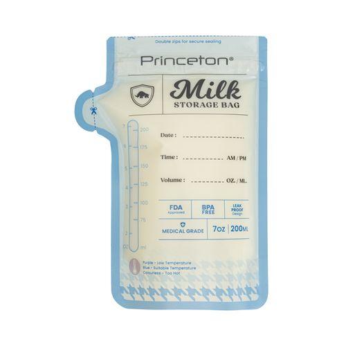 Double Zipper Lock Breast Milk Storage Bag with Thermal Sensor 7oz (2 boxes - 50pcs)