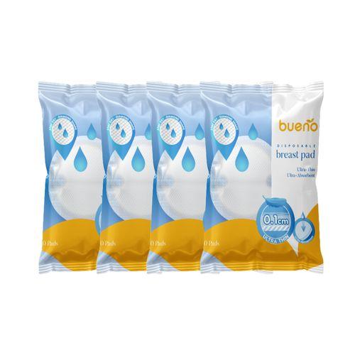 Bueno 4 PK Ultra Thin Disposable Breast Pad